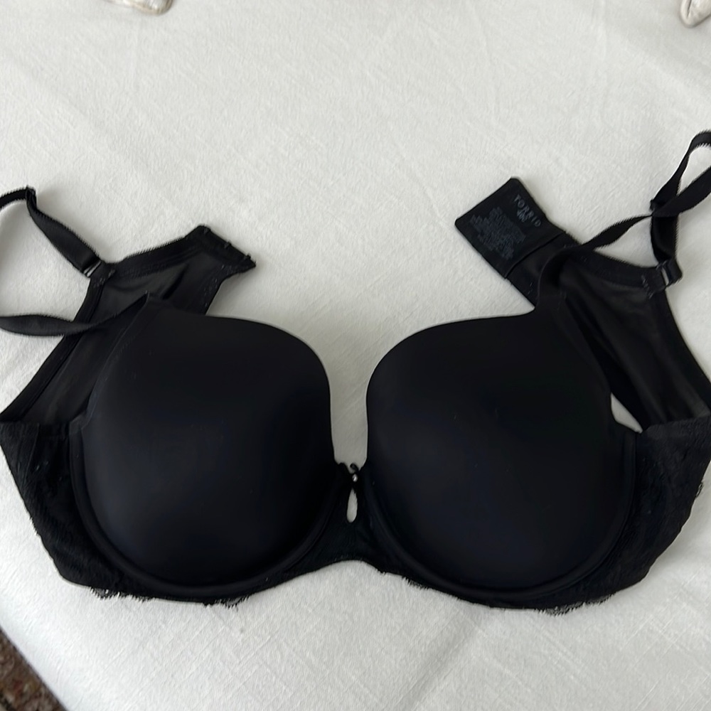 Torrid - Black “Sexy T-Shirt Balconette” Bra - 40C